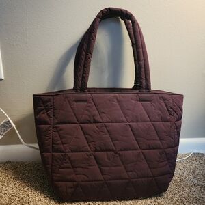 Athleta Quilted Tote Bag